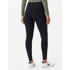 Champion Legacy Leggings Vita Alta in Cotone Lycra Donna, Nero