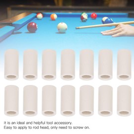 Pack of 40 Billiard Cue Ferrules, Billiard Stick Ferrules 40 Pieces Easy Billiard Cue Stick Ferrules Cue Tips Cues & Accessories (13 mm - 1 Inch)