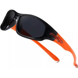 Duco Kids Sunglasses Boys Girls Sports Polarized Sunglasses Youth Sunglasses