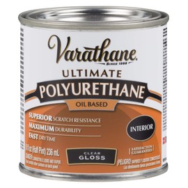 Rust-Oleum Varathane 242175H 1/2-Pint Interior Oil 275 Voc Polyurethane, Gloss Finish
