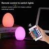 LED Egg Lamp Sturdy Waterproof Easy to Use Remote Control