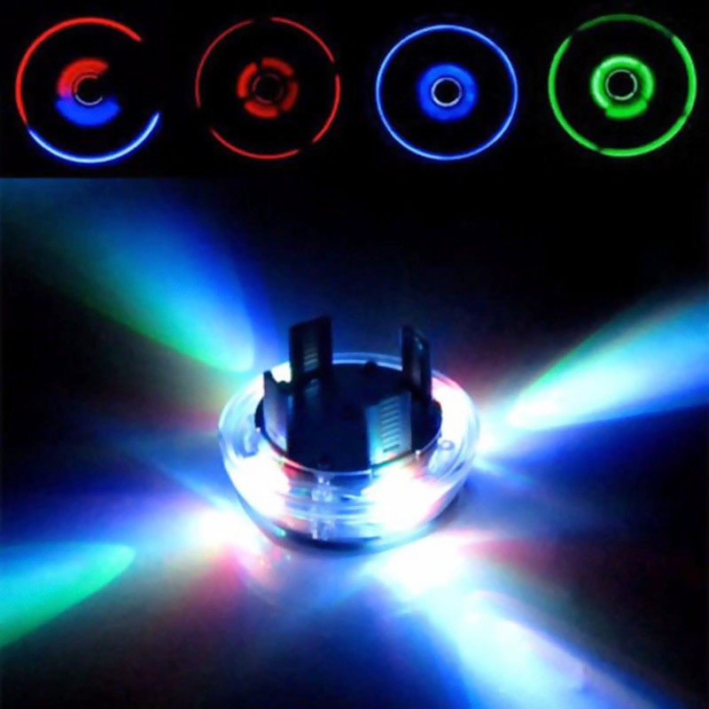 Solar Energy Auto Flash LED Car Wheel Hub Tire Tyre