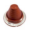 Dektite #3 Red Silicone Metal Roof Pipe Flashing, High Temp,
