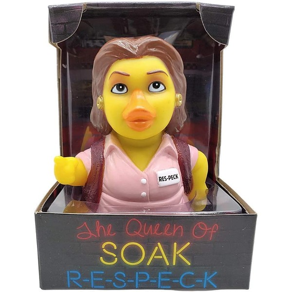CelebriDucks The Queen Of Soak Respeck Floating Rubber Ducks - Collectible Bath Toys Gift for Kids & Adults of All Ages