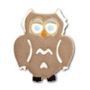 Staedter Embossing Owl Cookie Cutter, Silver, 7.5 cm