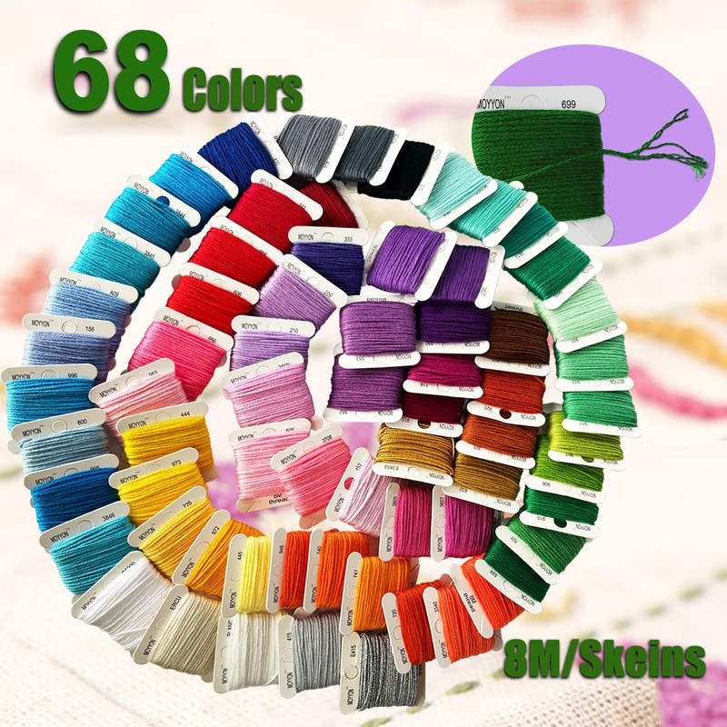 400+Pcs String Bracelet Making Kit, Friendship Bracelet String Kit with