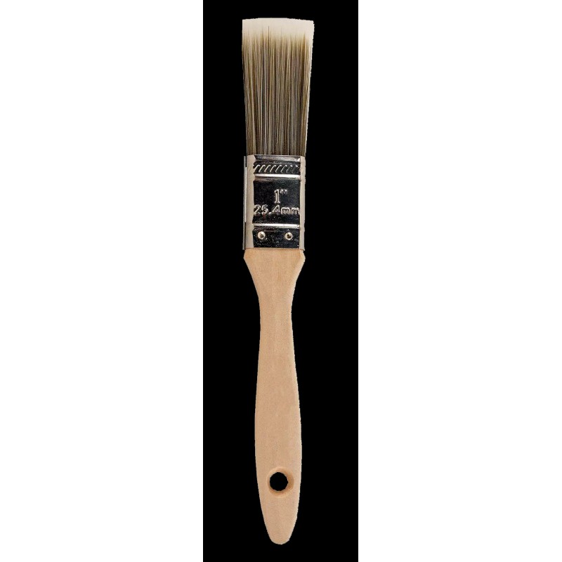 Pro-Grade 1PK 1" Flat House Wall,Trim Paint Brush Set Home