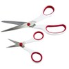 SINGER 3404 Scissors, 1-Pack, Red & White