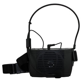 Hisonic HS125-EZ 6 Watts Waistband Amplifier, Black