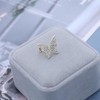 Enautoabs Sparkly Crystal Butterfly Ear Cuff Earring Rhinestone Butterfly Non