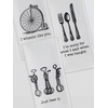 DII Decorative Printed Kitchen Towels Absorbent & Fast-Drying Tea Towel