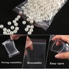newlng 1000pcs Small Zip Closure Bags 8 cm x 12