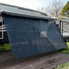 SHADEPLUS RV Awning Shade Screen Without Zipper 8'x16'3'',Black Mesh RV