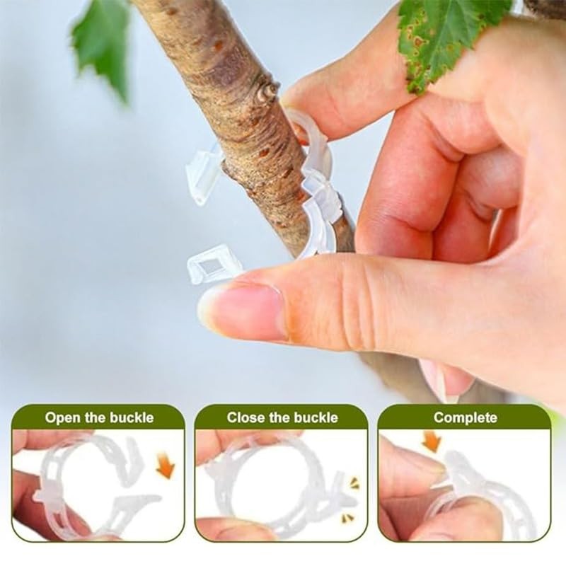 YZMXIY Pack of 100 Plant Clips, Tomato Clips, Plastic Tomato