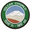 Cotopaxi Patch (3.5 Inch) Embroidered Iron-on or Sew-on Badge Travel