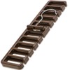 HIRAISM Belt Hanger Tie Hanger Stylish Storage 10 Pcs (Brown,