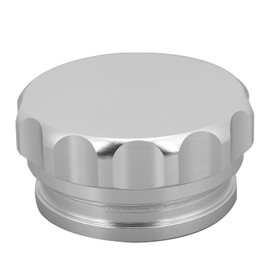 Aramox Weld On Filler Neck Oil Fuel Water Tank Reservoir , Fuel Water Tank Filler Neck Kit 1.9in Inner Diameter Aluminum Universal for Car(Silver)