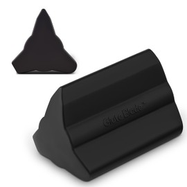 GLUTE BLADE Piriformis Massage Roller, Targeted Trigger Point Massager Tool for Hip, Leg, Lower Back, Muscle Knot Release and Sciatica, 3 Different Heads, Hard Density