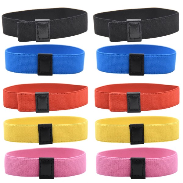 Hilsayum 10Pcs Lunch Box Elastic Belt Decorative Bento Straps Lunch