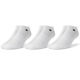 Pair of Thieves BOWO Dry Cushion Low Cut Socks – 6 Pack White/Black – Moisture-Wicking, Breathable, and Durable Socks for Comfort and Performance