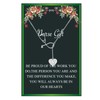 Nurse Gifts for Women Silver B Stethoscope Nurse Necklace Heart