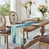 Table Runner Teal 40 x 140 cm Table Runner Autumn