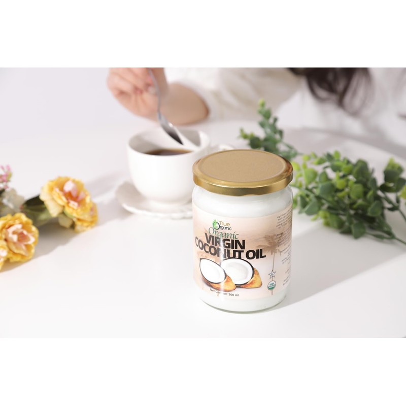 Organic JAS Certified Coconut Oil Organic 500 ml (509 g)