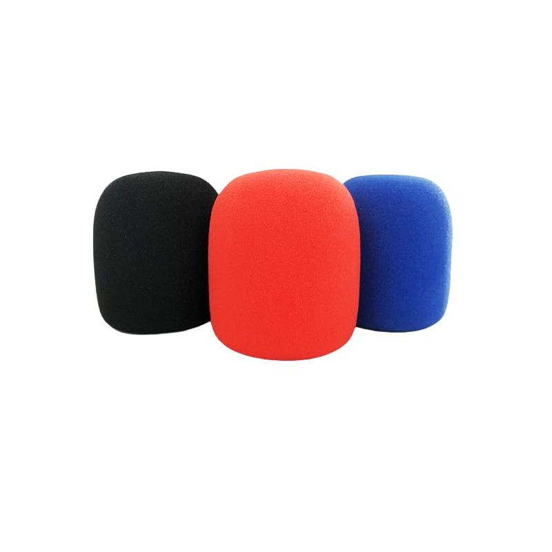 CCeCCe 6 Pack Microphone Cover Foam Protector High-Density Thickened Washable