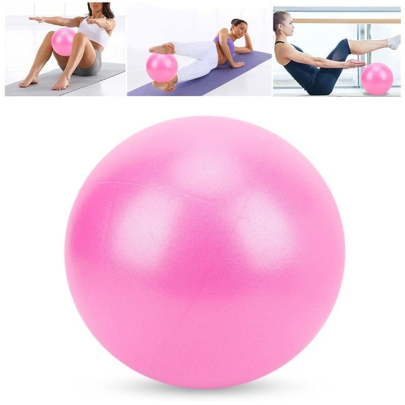 QANYEGN 25cm Heavy Duty Yoga Exercise Ball, 3 Colors Pilates
