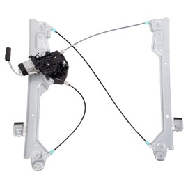 TRQ Front Right Power Window Motor & Regulator Compatible with 14-19 Silverado GMC Sierra