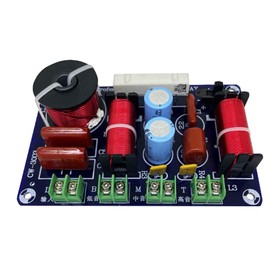 RUANI Frequency Divider '3-Way Hi-Fi Speaker Filter Distributor Crossover HiFi Filter for Speaker Woofer for Stage Car KTV DIY