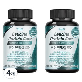 Furnit Leucine Protein Core, 60 tablets, 4 pieces / 퍼니트 류신 단백질 코어, 60정, 4개