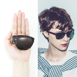 iZONE IDRIVE P408 Foldable High-Performance Polarized Sunglasses for Driving, Fishing, Golf, Lightweight, light grey-orange