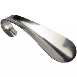 Unbranded 6" Long Handle Shoe Horn Stainless Steel Handled Metal Shoehorn Travel Shoe Horn