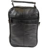 Mens/Ladies Super Soft Nappa Leather Shoulder/Carry Travel/Flight Bag with Multiple