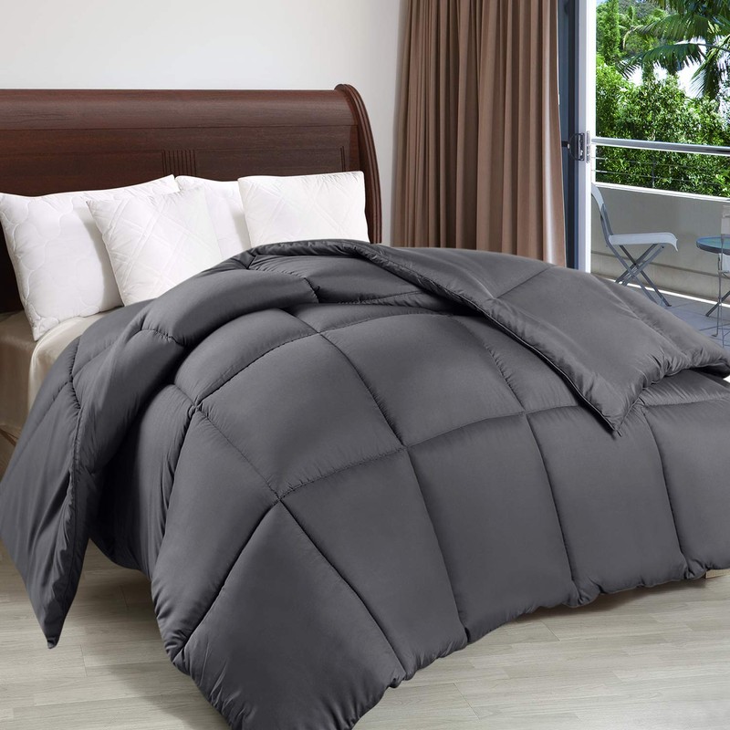 Utopia Bedding Comforter Duvet Insert, Quilted Comforter with Corner Tabs,