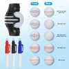 PATIKIL Golf Ball Marker Stencil 360 Degree Triple Track Golf