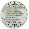 Ten Commandments 2 Sided Pocket Token Gift Charm Coins 1.2"