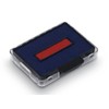 Trodat 6-50-2 Colour Pad Red Blue [Pack 2]