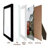 BESCRCL 8x10 Picture Frame Black Set of 6, Display Pictures