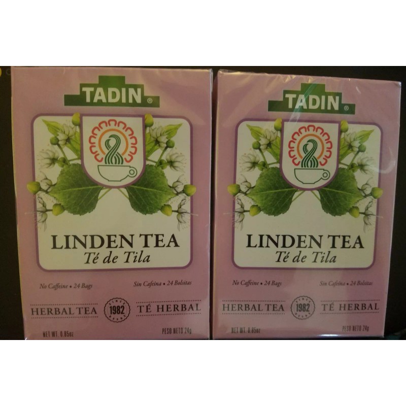TADIN 2 PACK LINDEN TADIN TEA (48 BAGS) TILA