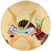 Yakushi Kiln May Doll, Evening Festival, Glass Chopsticks Rest (Helmet),