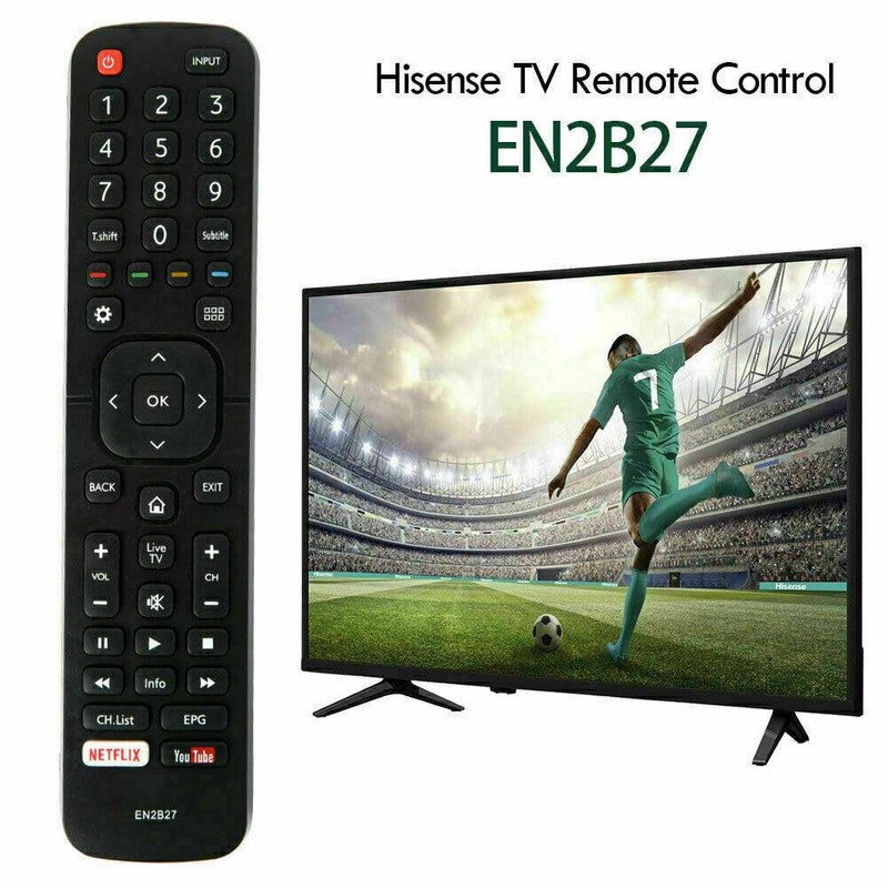 Tavice Remote Control EN2B27 Compatible for HISENSE TV Remote EN-2B27