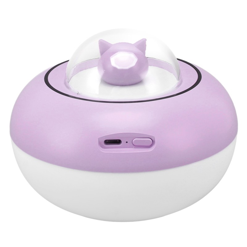 Mini Humidifier Cute Cat Sculpture Portable Quiet Desktop Air Humidifier