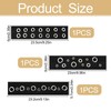 3 Pcs Y2K Grommet Headband, Punk Grunge Studded Hair Accessories