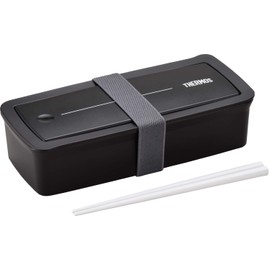 Thermos DJS-700 BK Lunch Box, Fresh Lunch Box, 23.7 fl oz (700 ml), Black