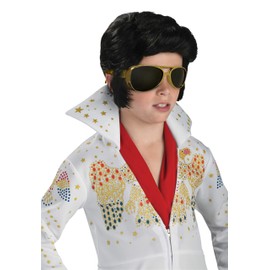Elvis Presley: Elvis Presley Wig for Kids by Rubies, Boy's No Size
