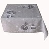 Raebel OHG Table Runner Embroidery Winter Village Fir Christmas White