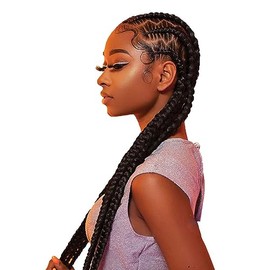 Sensationnel X-pression prestretched braiding hair - 3x braid 58 inch all kanekalon flame retardant synthetic braid for box braids and twists (1 pack, T1B/BG)