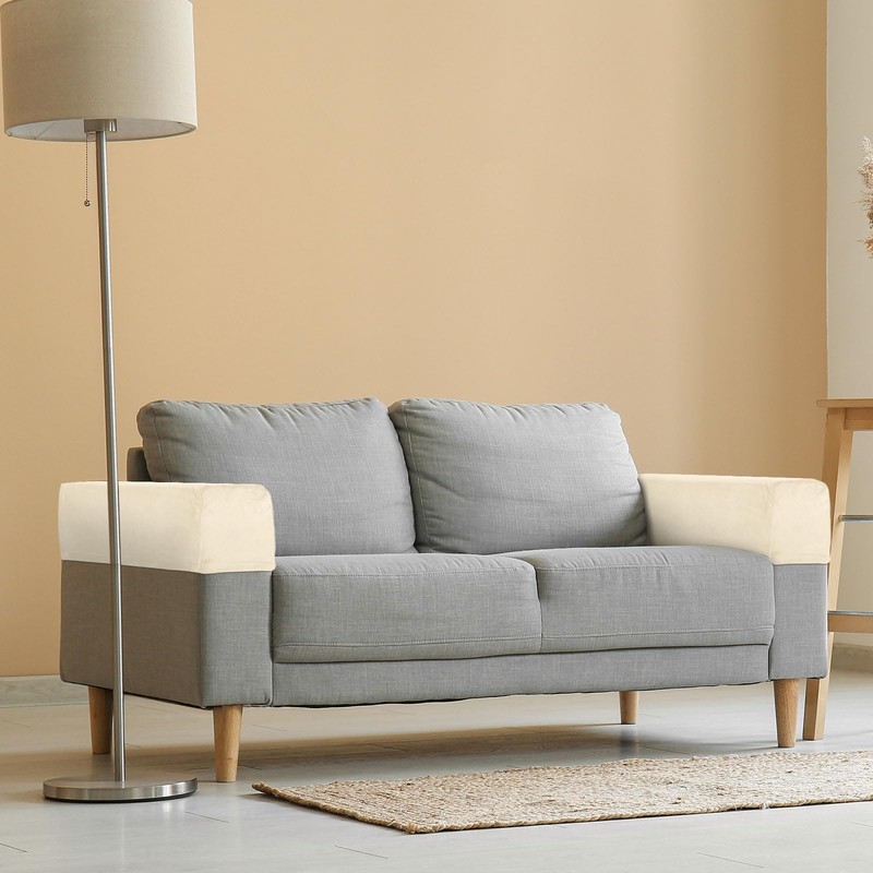 sourcing map 2 Pcs Sofa Armrest Covers Stretch Couch Armrest